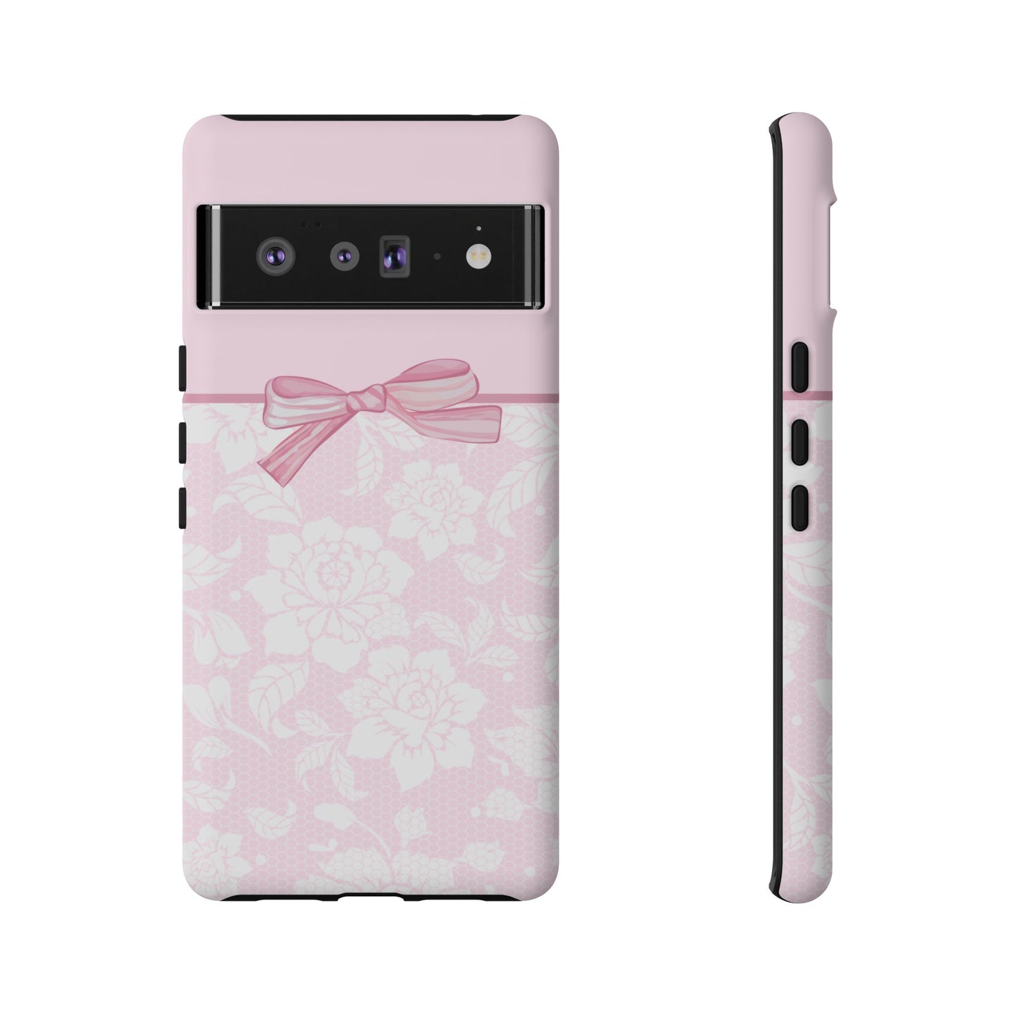 Floral Bow Pink Phone Case