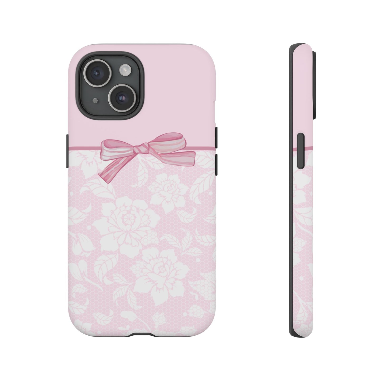 Floral Bow Pink Phone Case