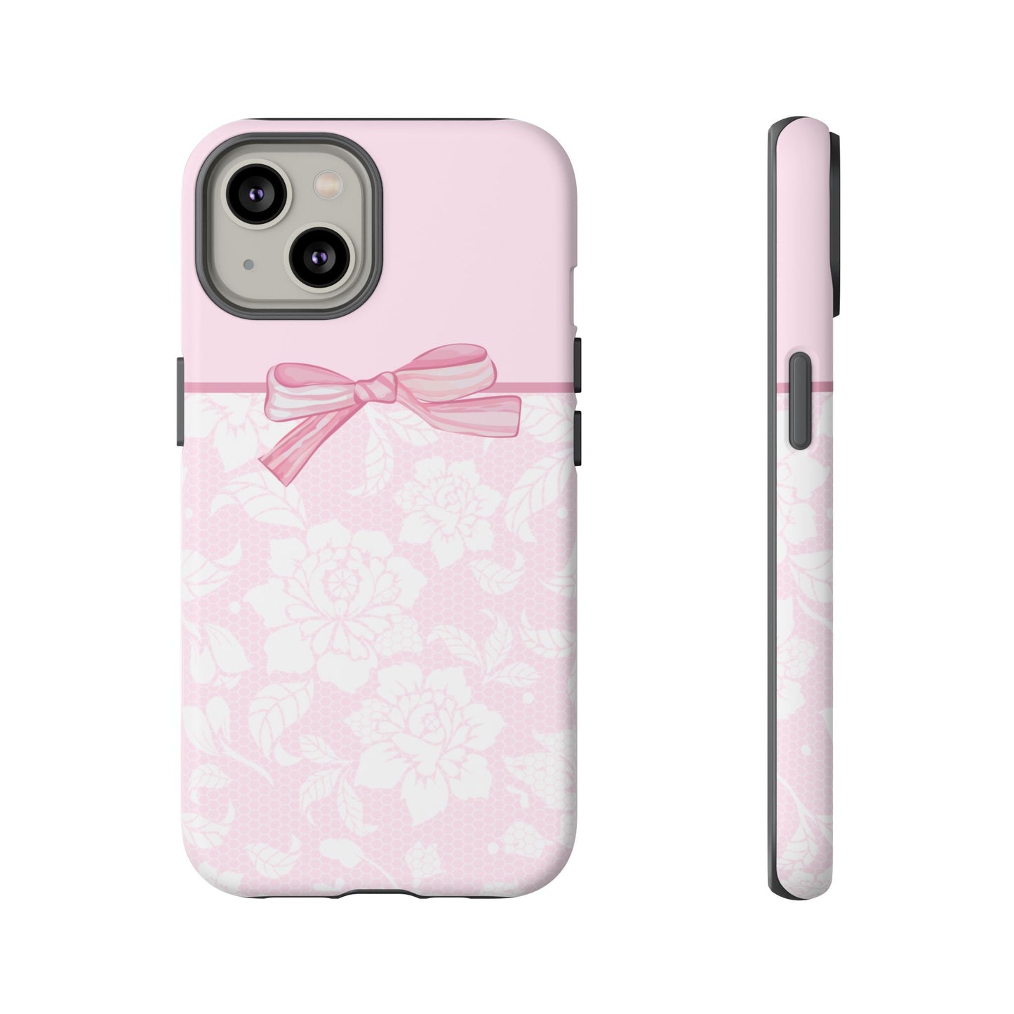 Floral Bow Pink Phone Case