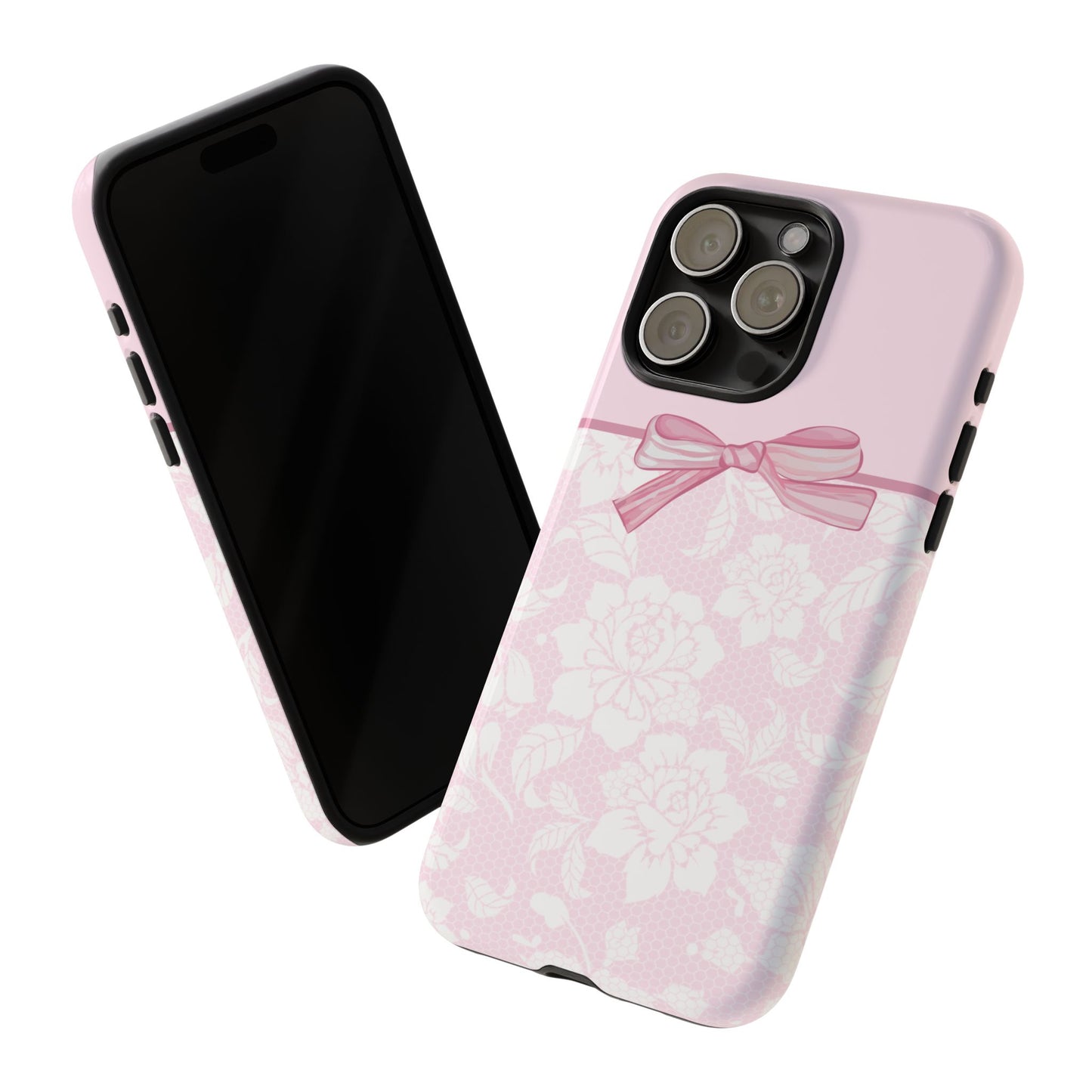 Floral Bow Pink Phone Case