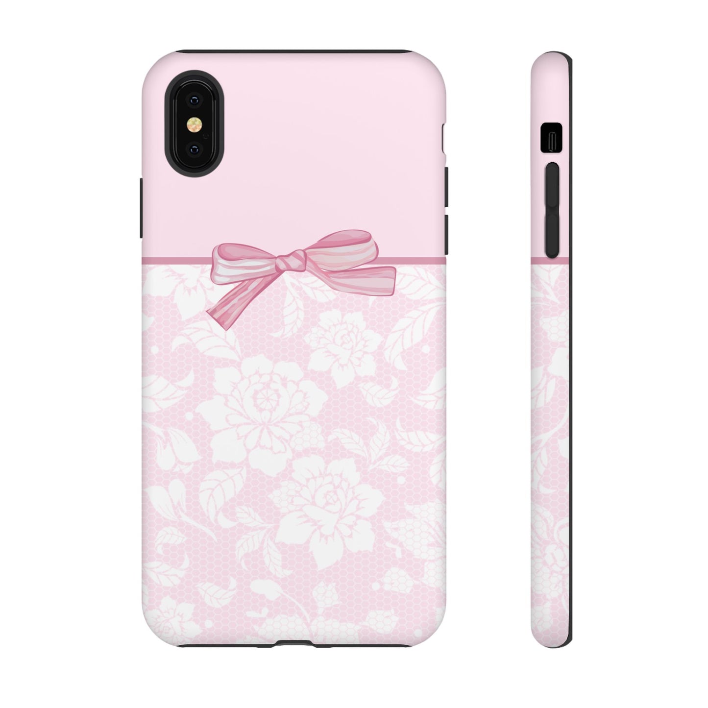 Floral Bow Pink Phone Case