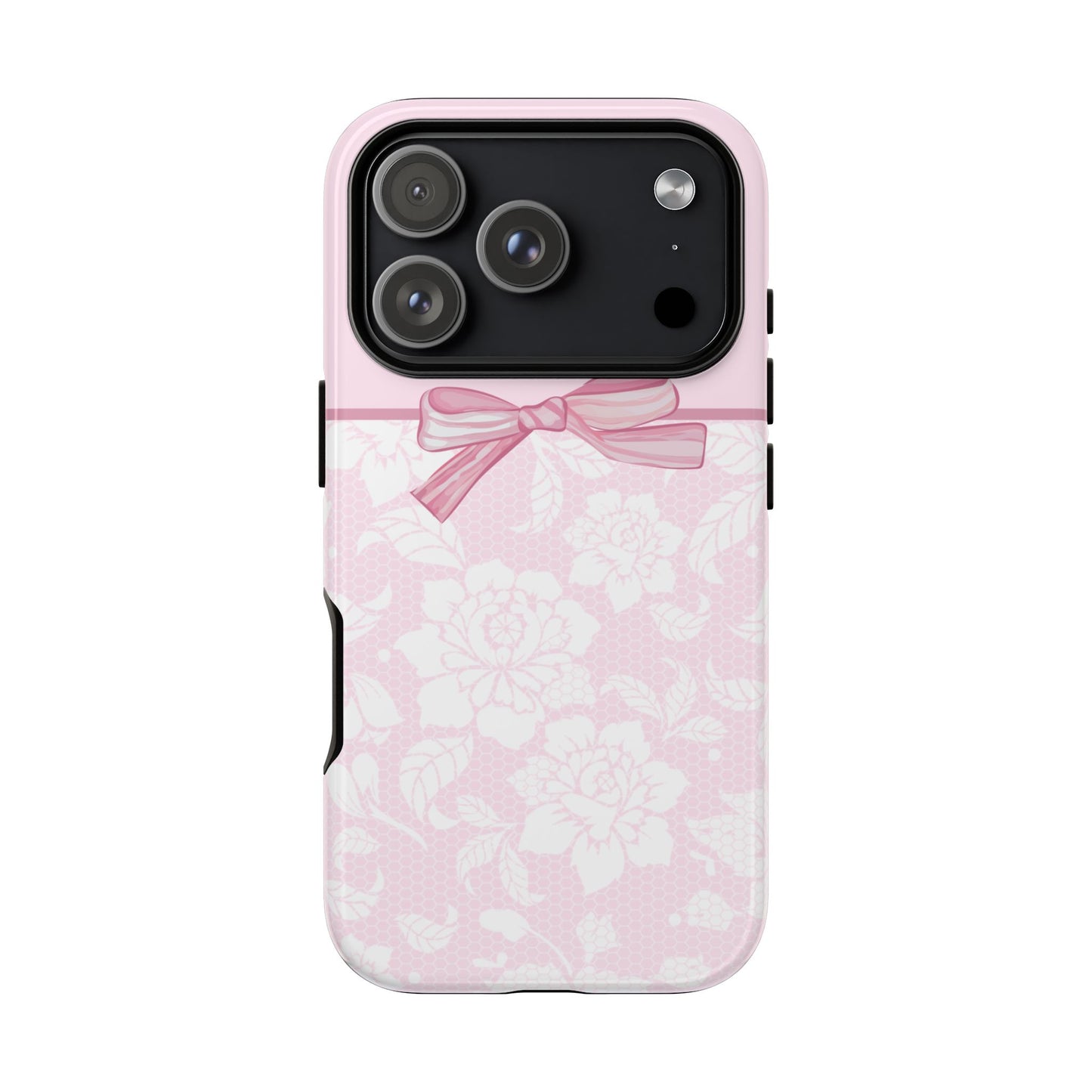 Floral Bow Pink Phone Case