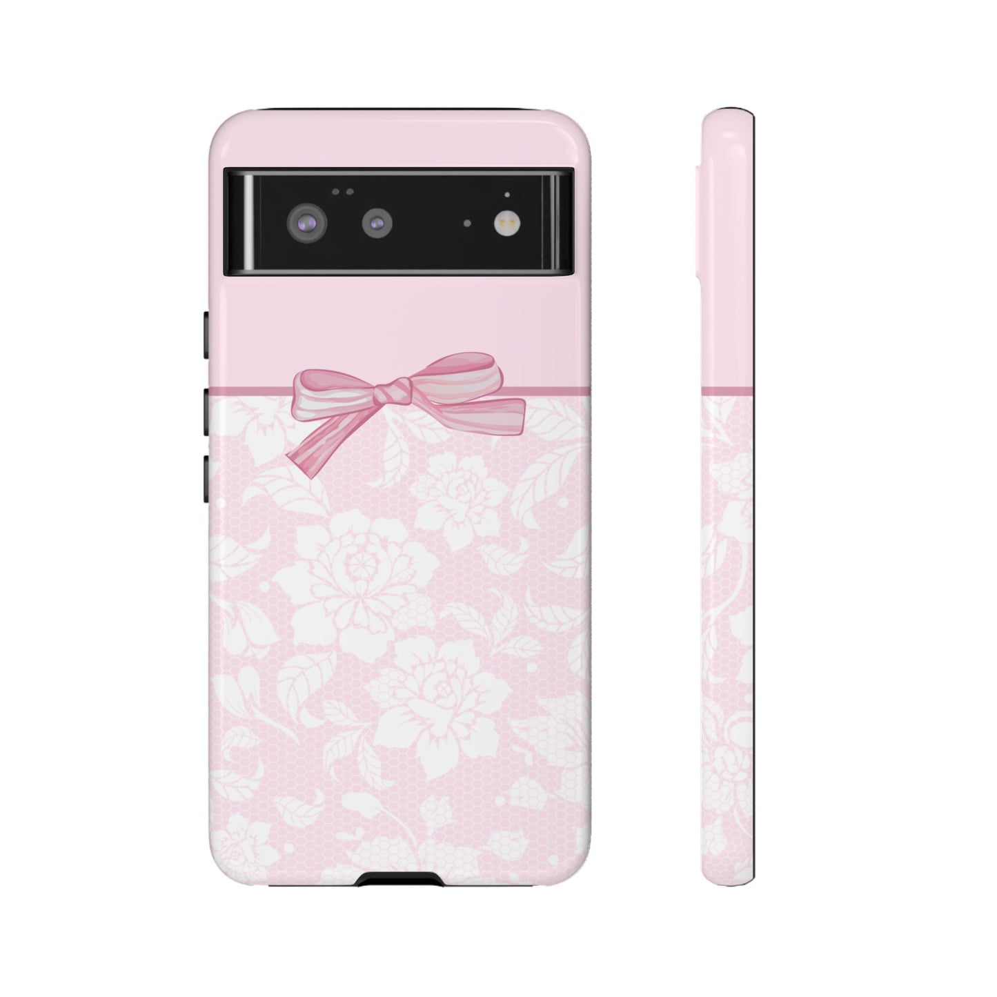 Floral Bow Pink Phone Case