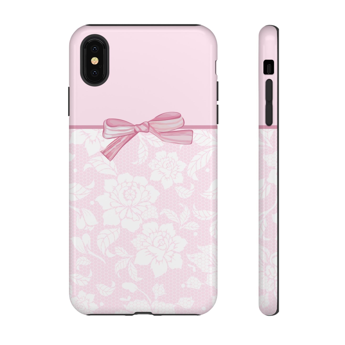 Floral Bow Pink Phone Case