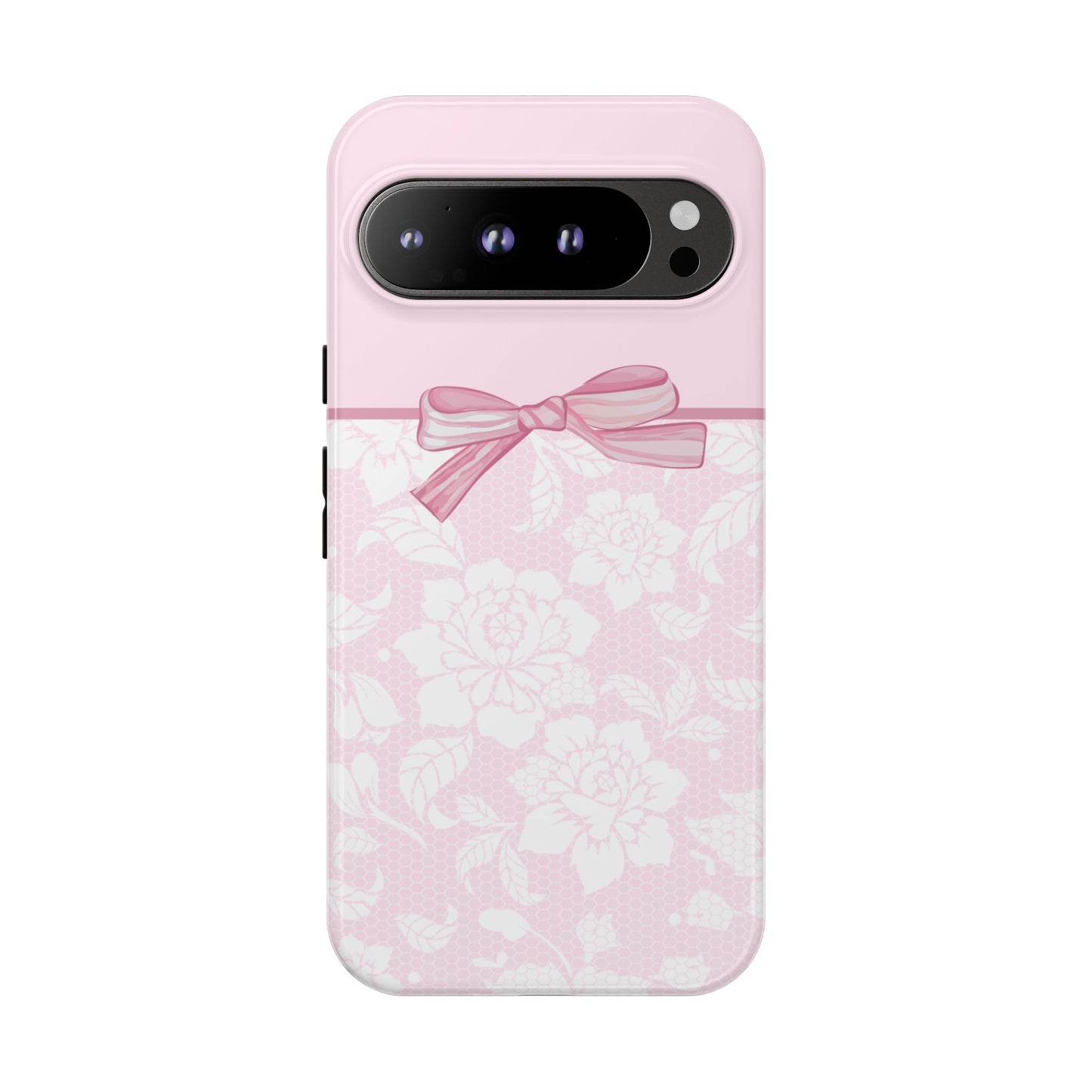 Floral Bow Pink Phone Case