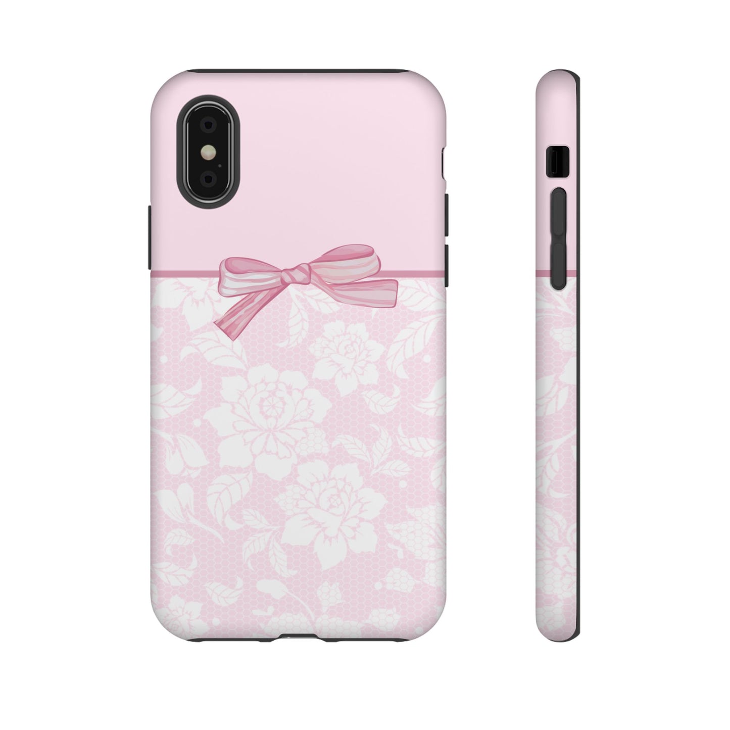 Floral Bow Pink Phone Case