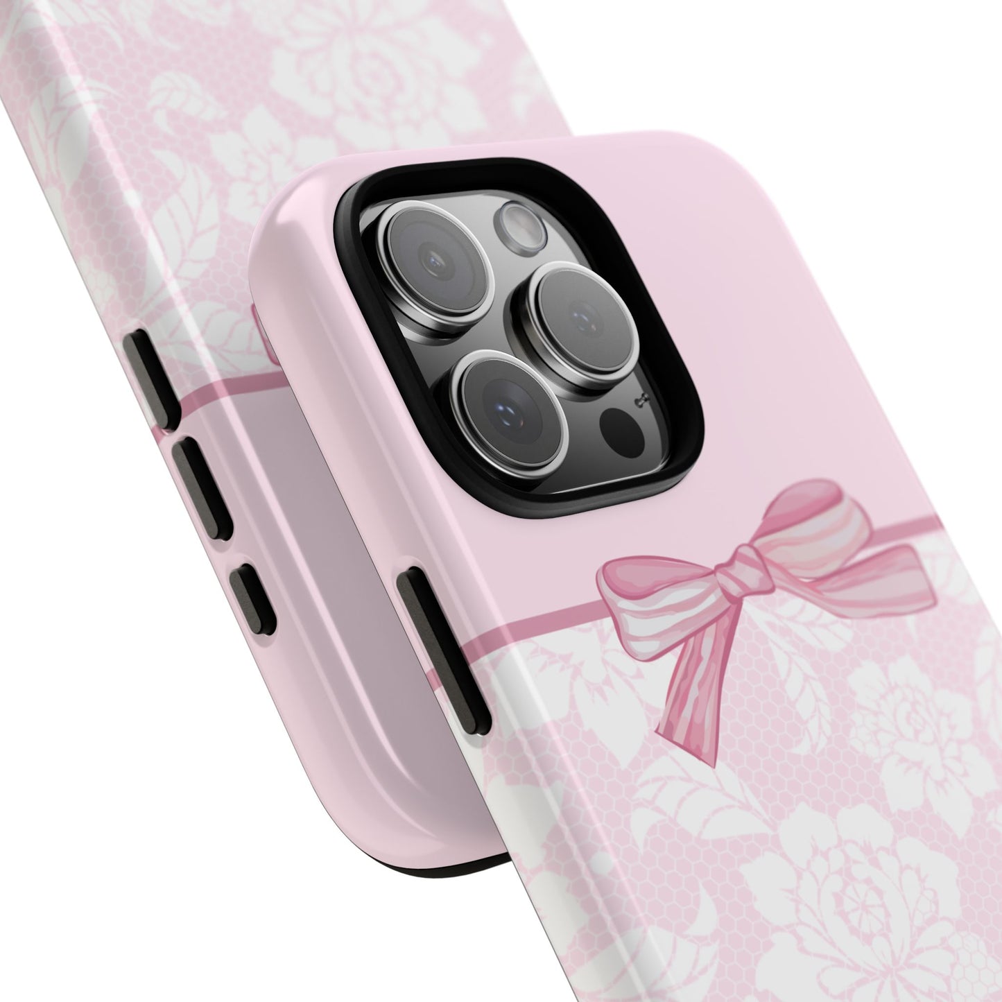 Floral Bow Pink Phone Case