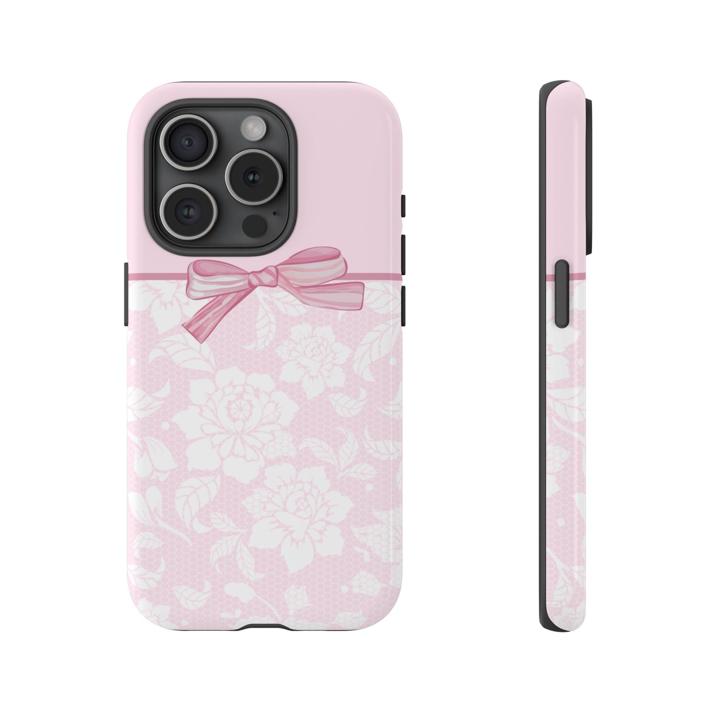 Floral Bow Pink Phone Case