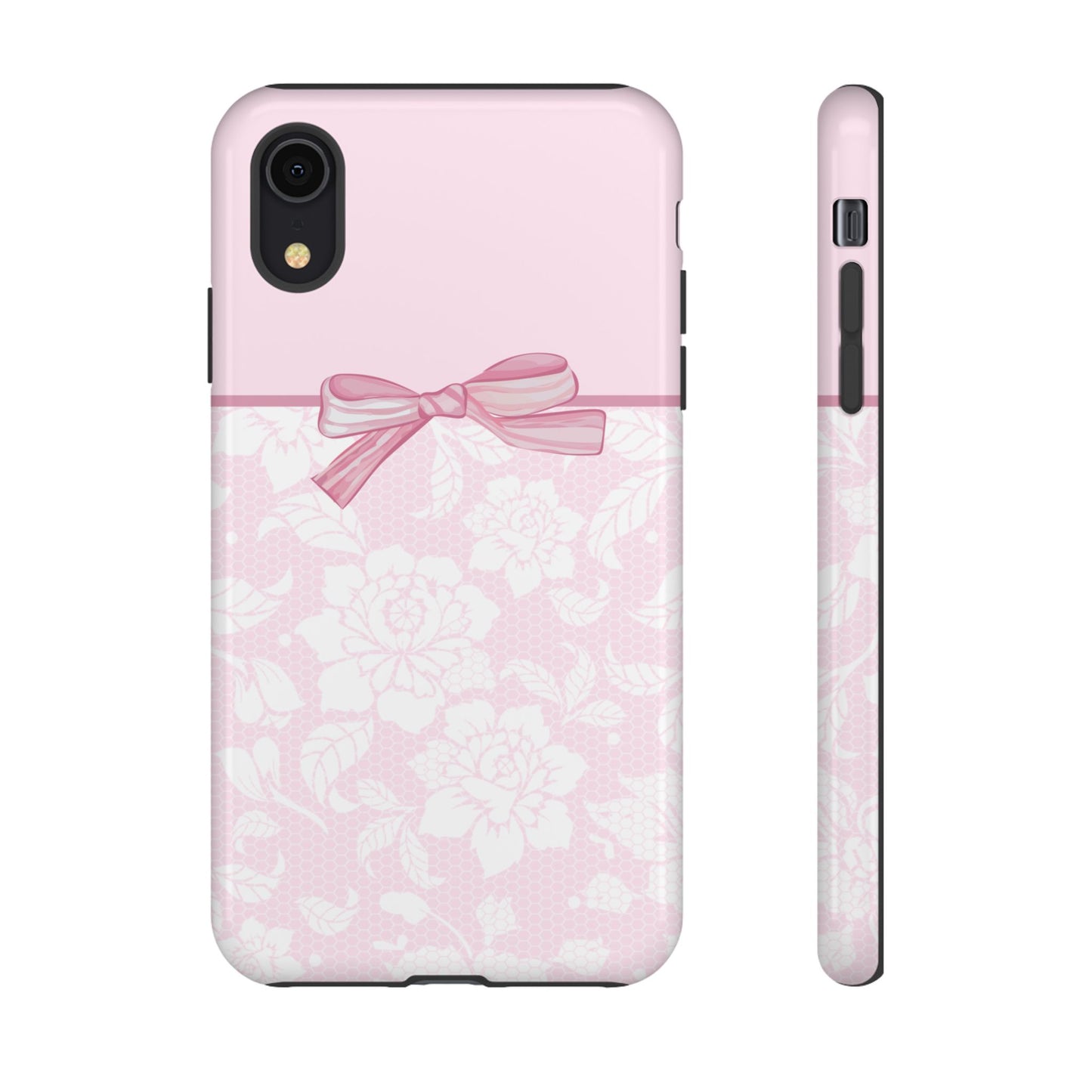 Floral Bow Pink Phone Case