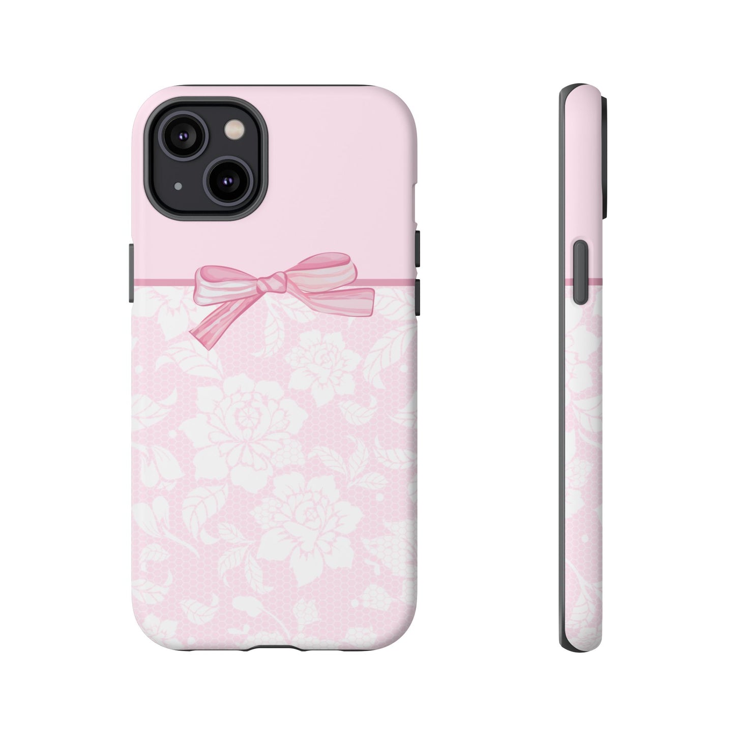 Floral Bow Pink Phone Case