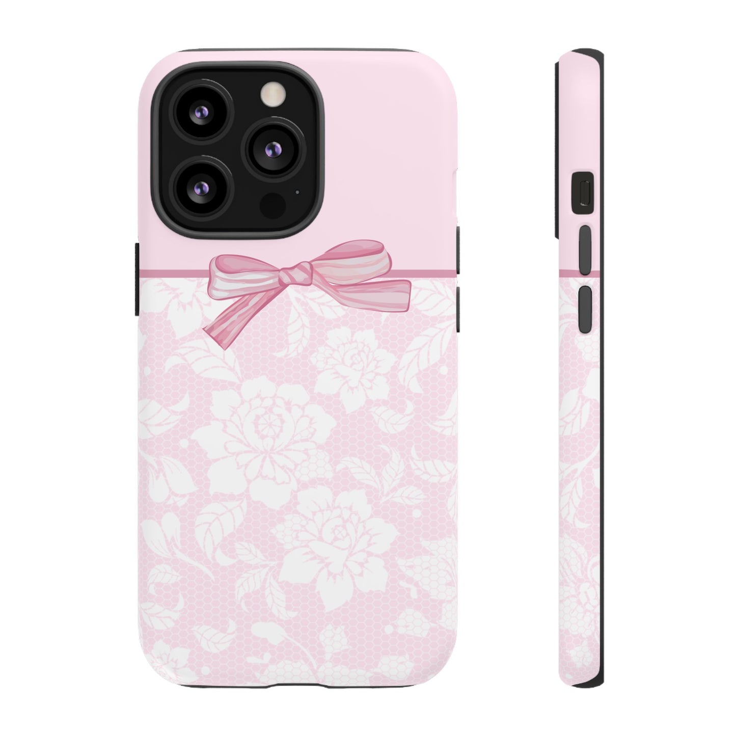 Floral Bow Pink Phone Case