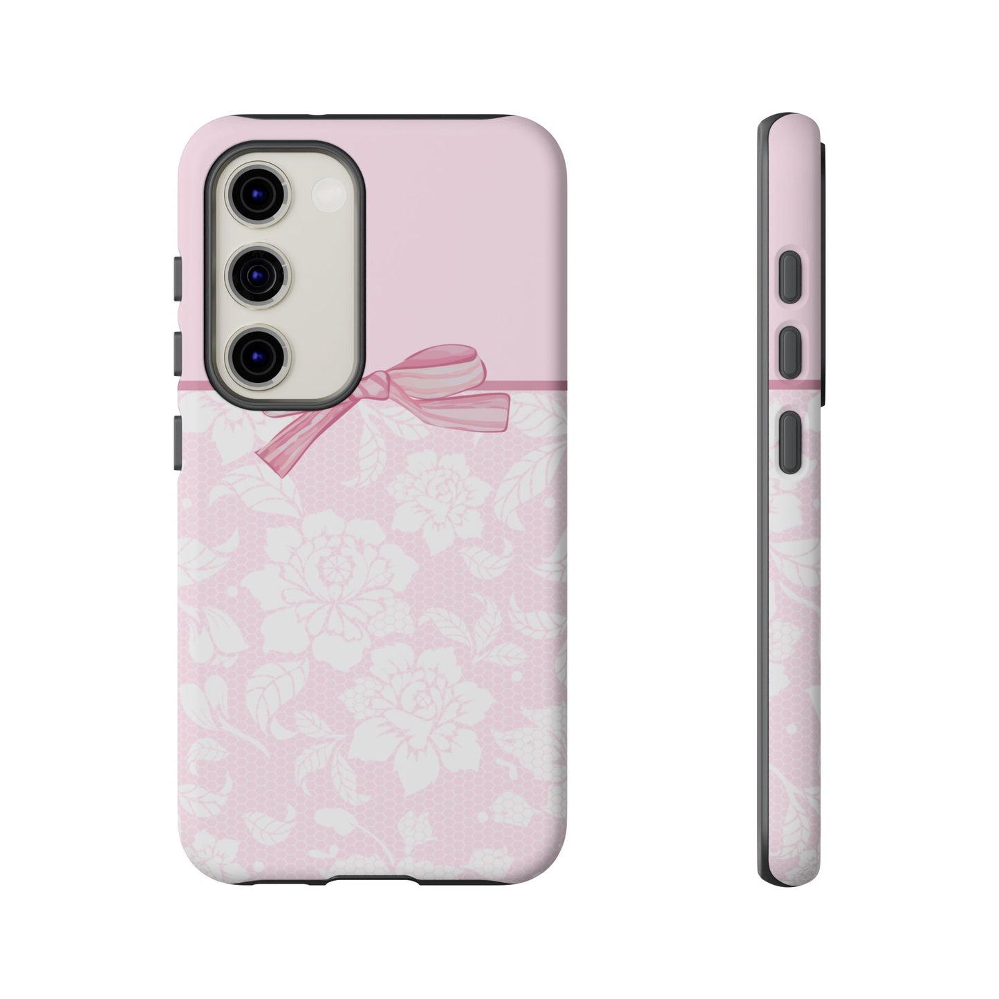 Floral Bow Pink Phone Case