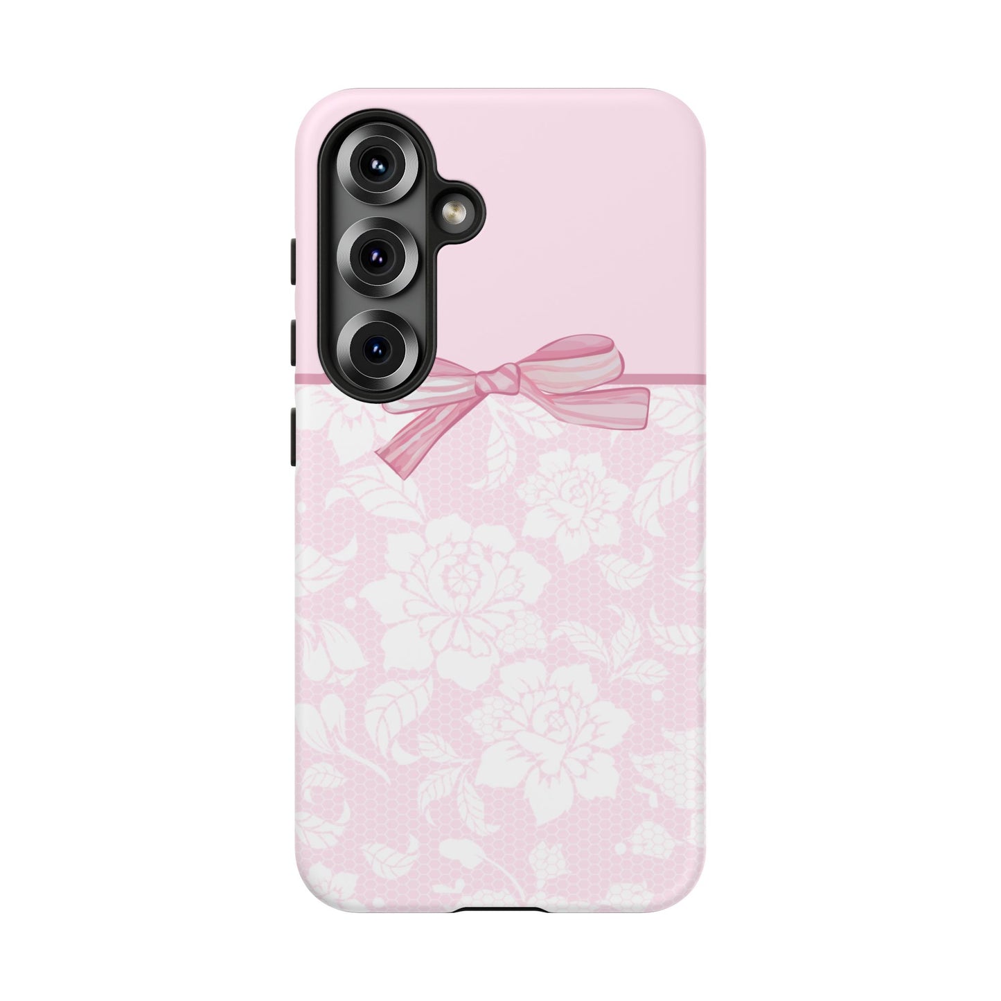 Floral Bow Pink Phone Case