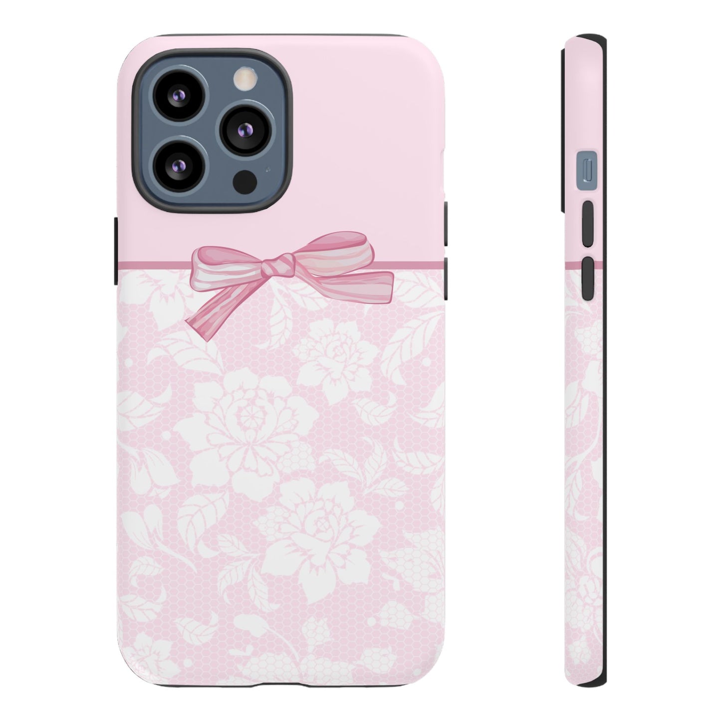 Floral Bow Pink Phone Case
