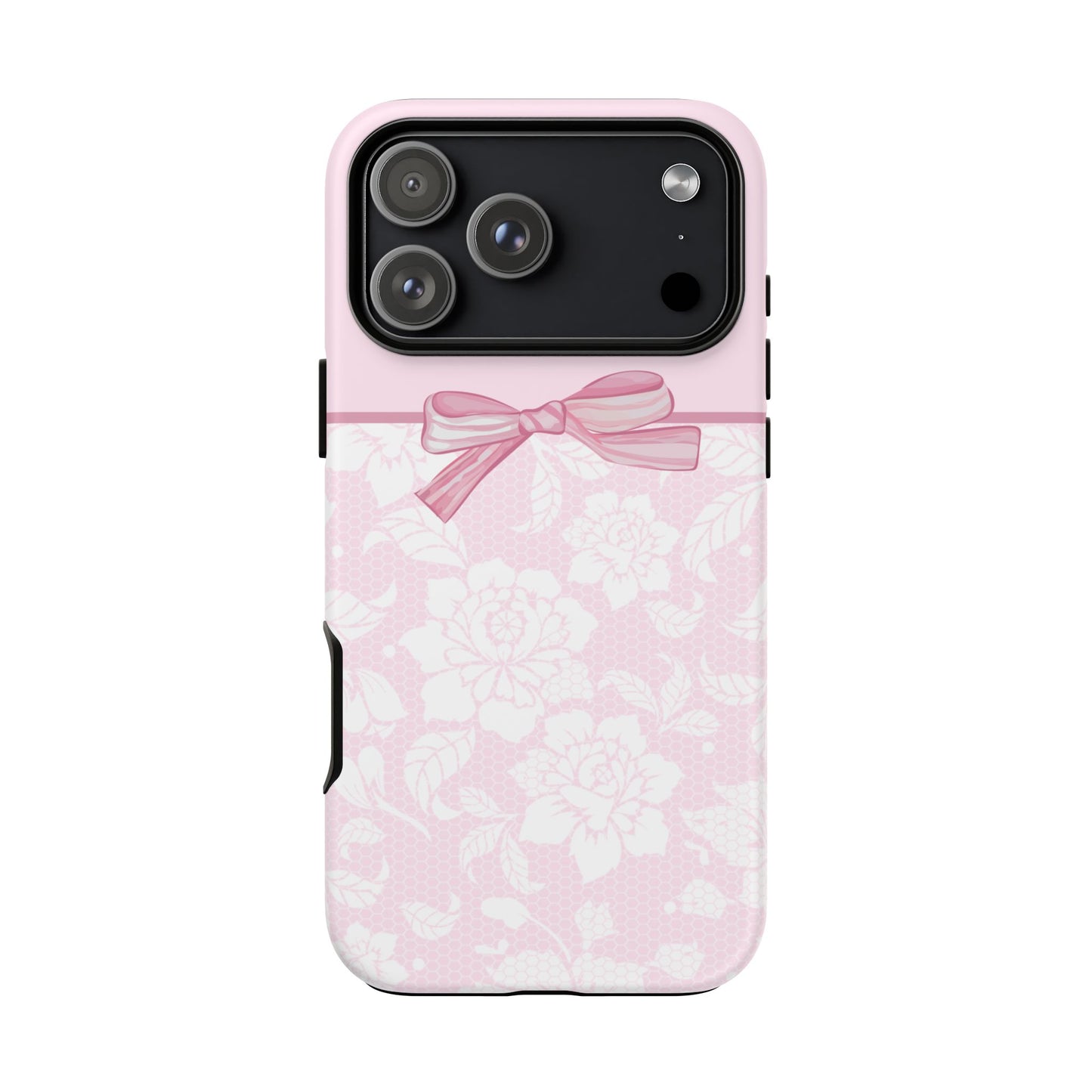 Floral Bow Pink Phone Case