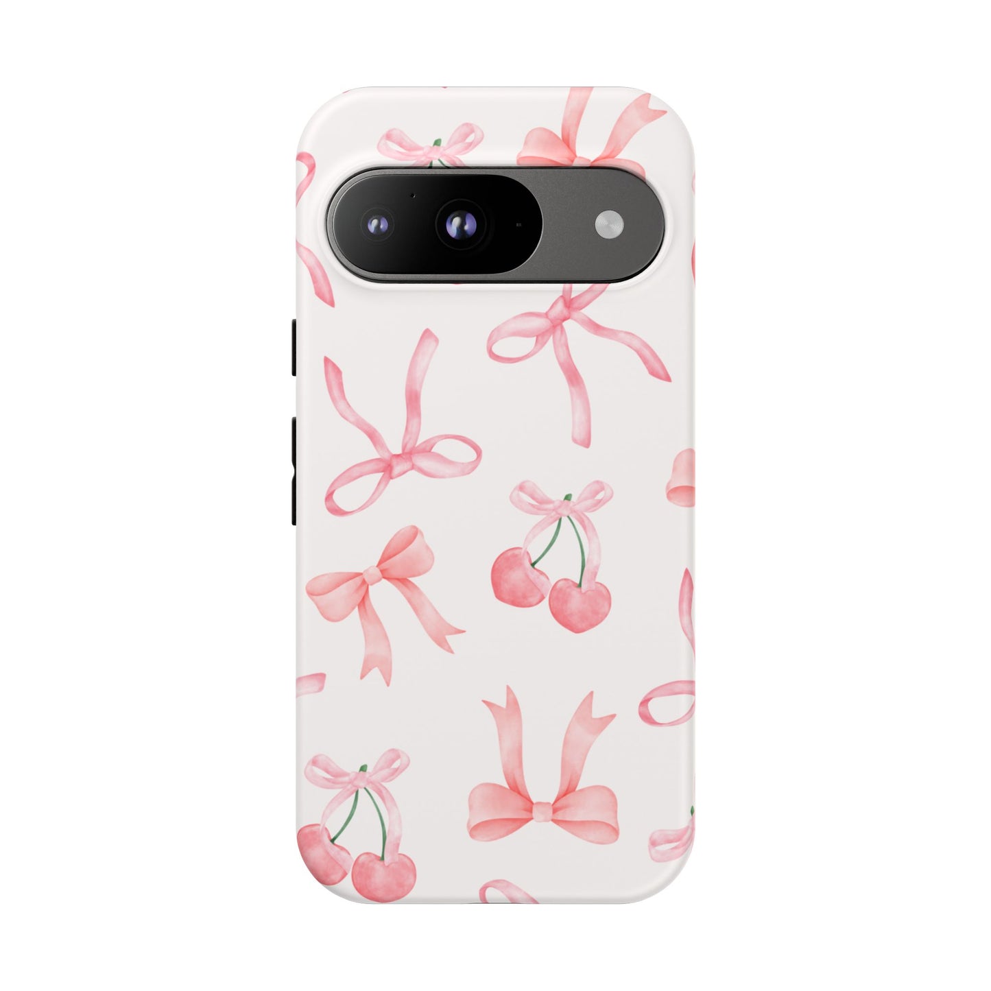 Pink Cherry Bow Phone Case