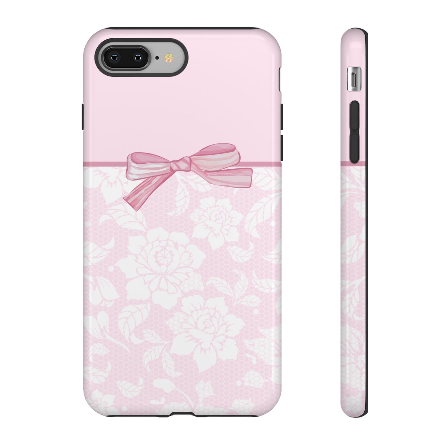Floral Bow Pink Phone Case
