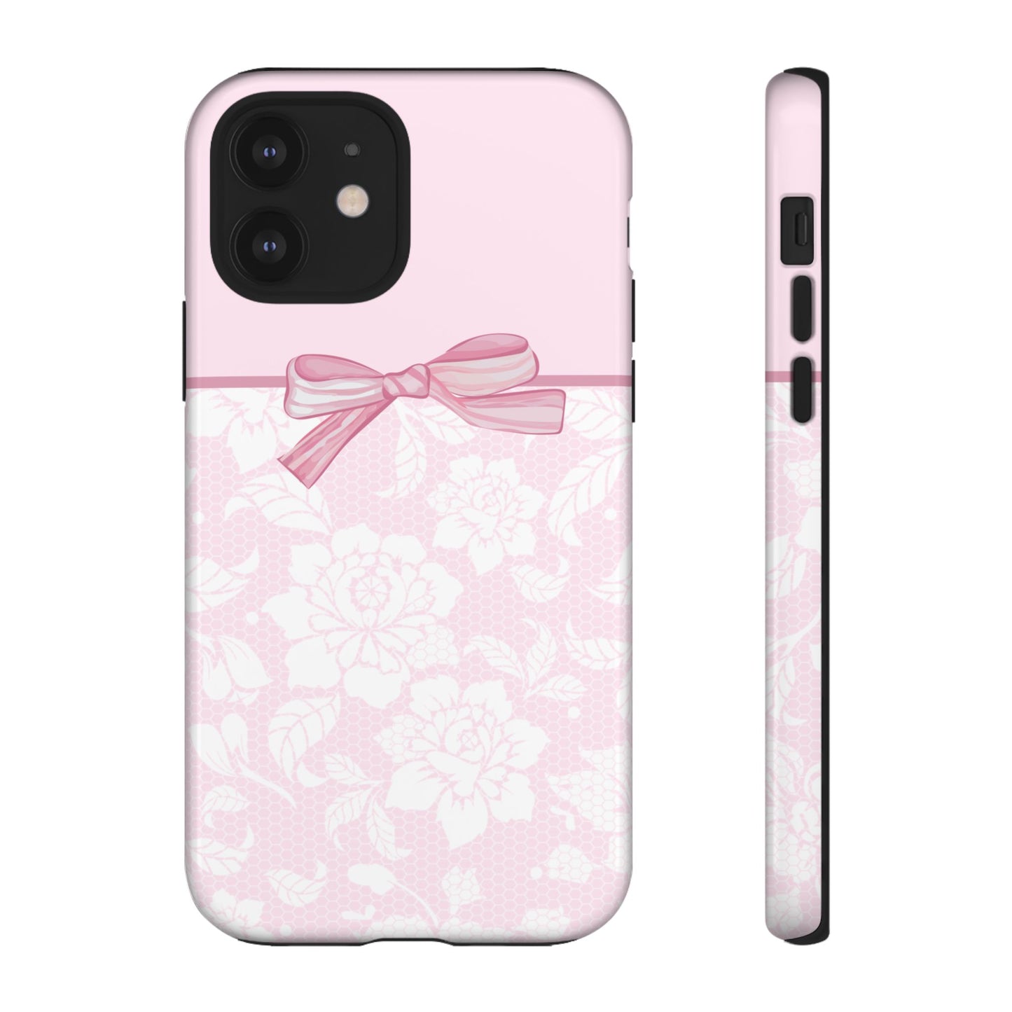 Floral Bow Pink Phone Case