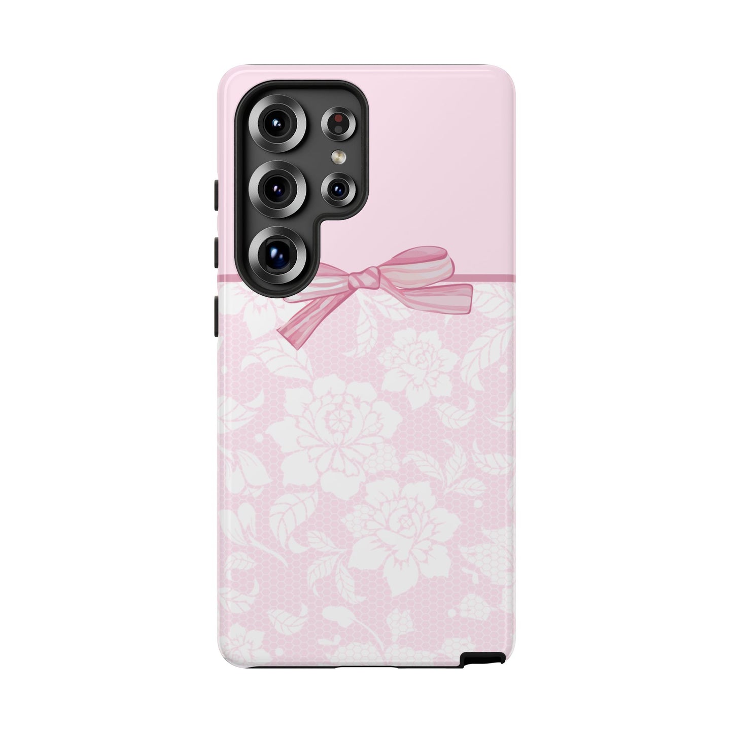 Floral Bow Pink Phone Case