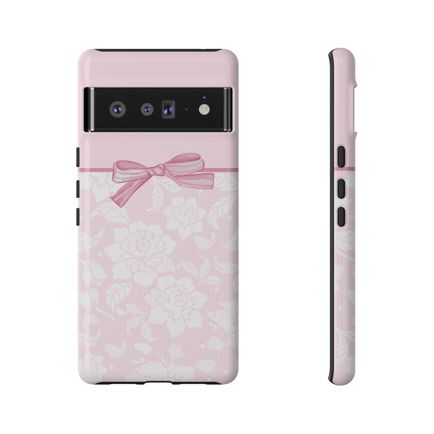 Floral Bow Pink Phone Case
