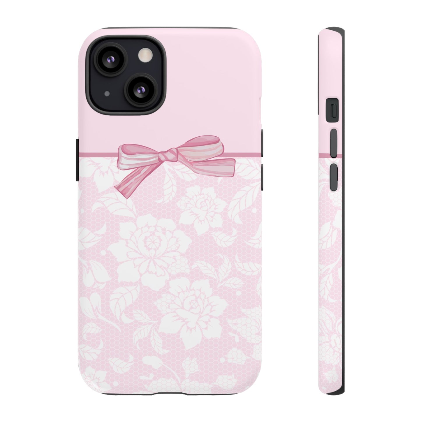 Floral Bow Pink Phone Case