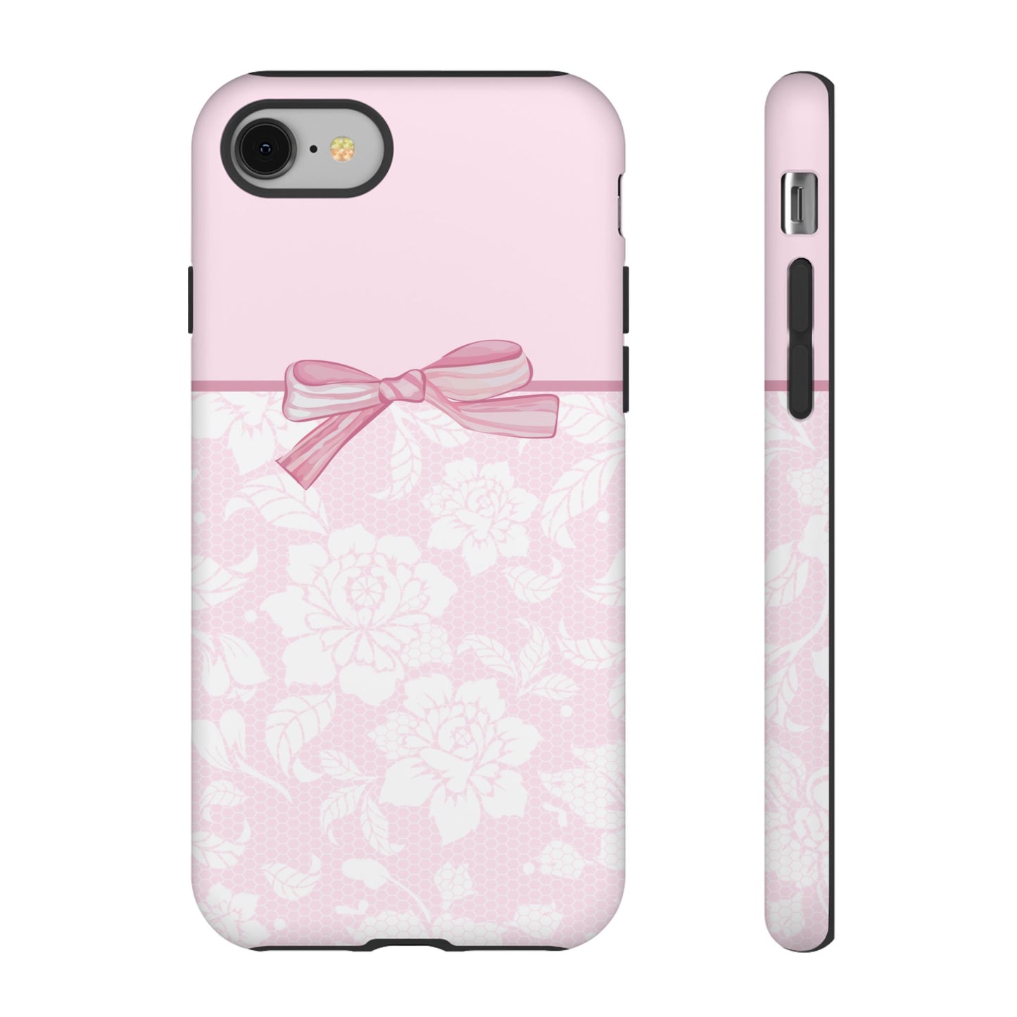 Floral Bow Pink Phone Case