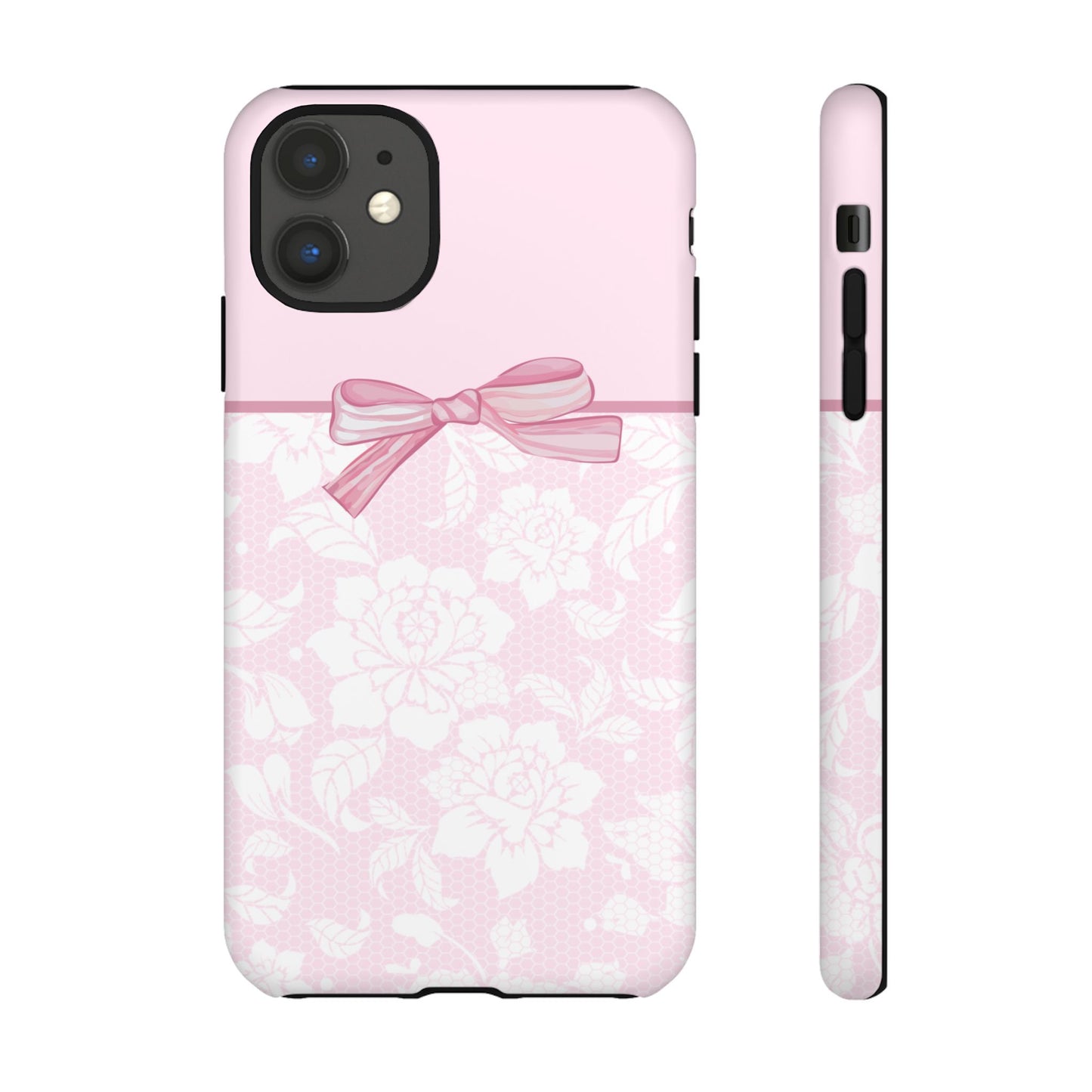 Floral Bow Pink Phone Case