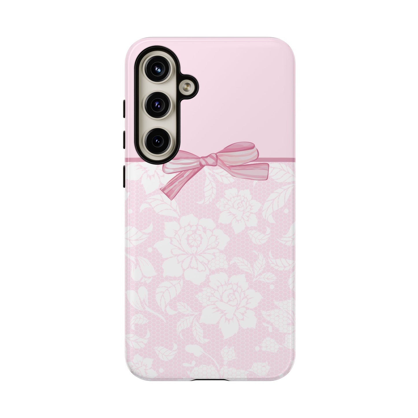 Floral Bow Pink Phone Case