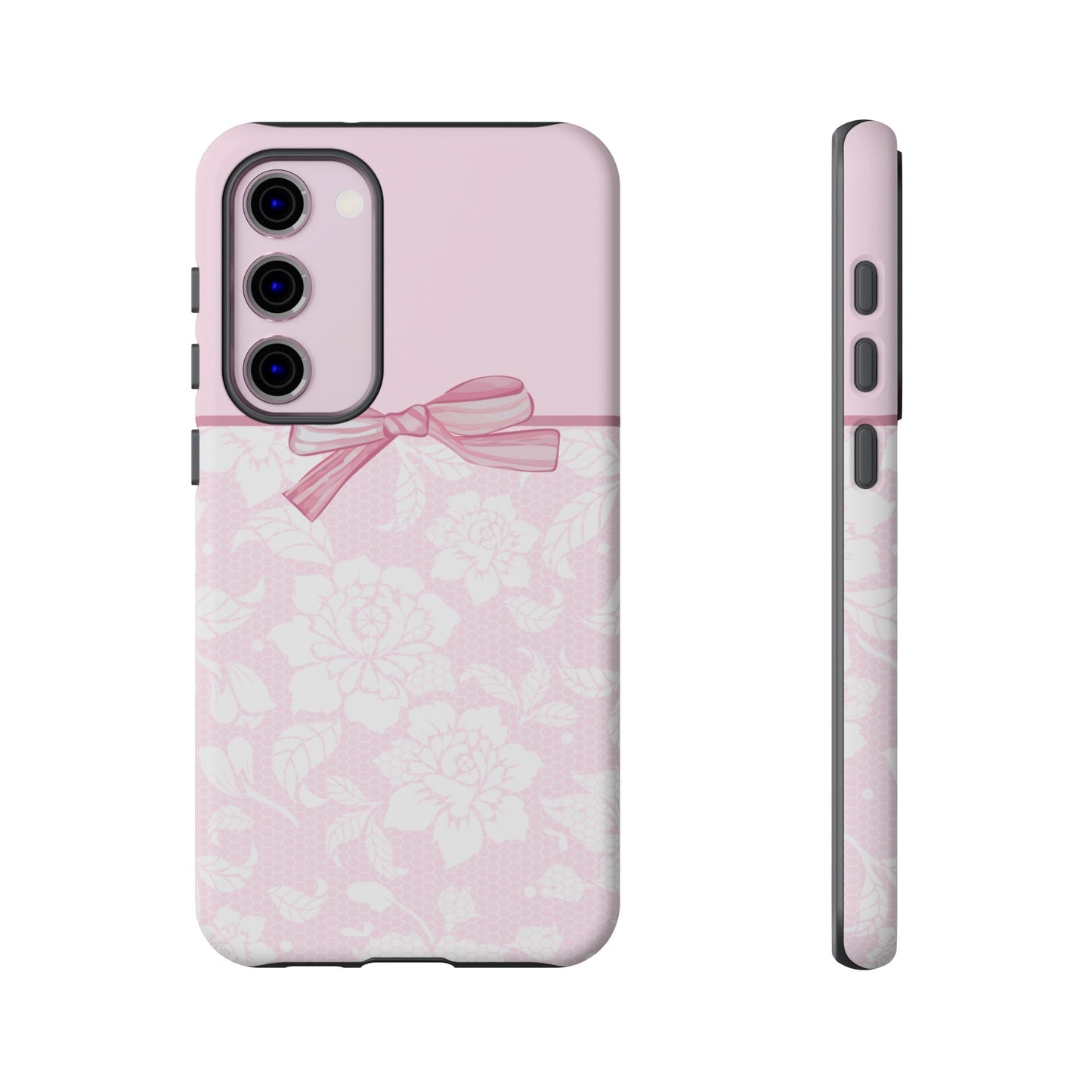 Floral Bow Pink Phone Case