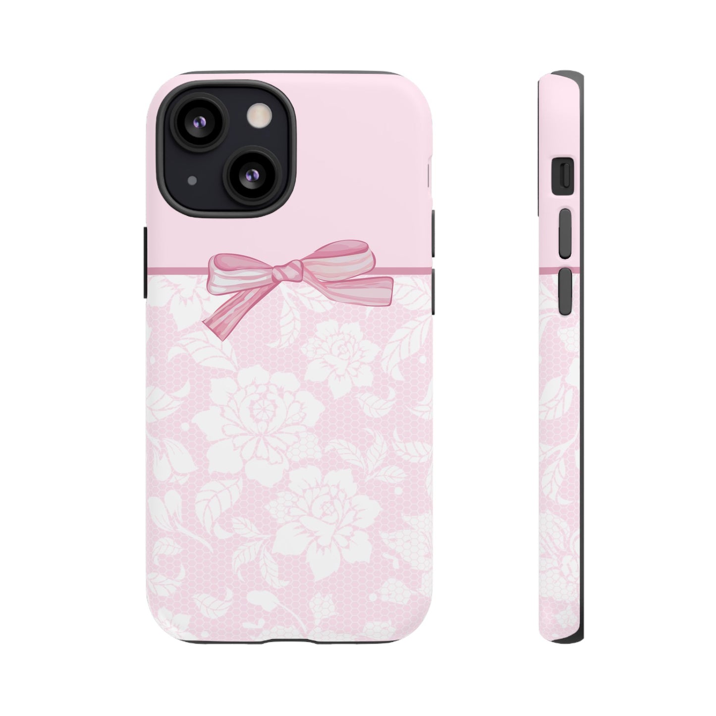 Floral Bow Pink Phone Case