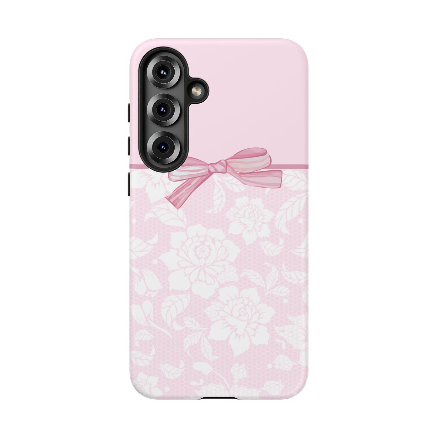 Floral Bow Pink Phone Case