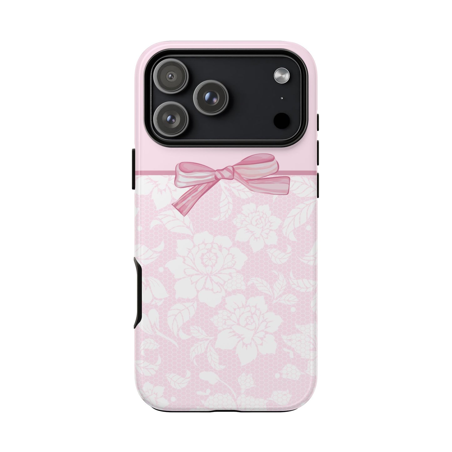 Floral Bow Pink Phone Case