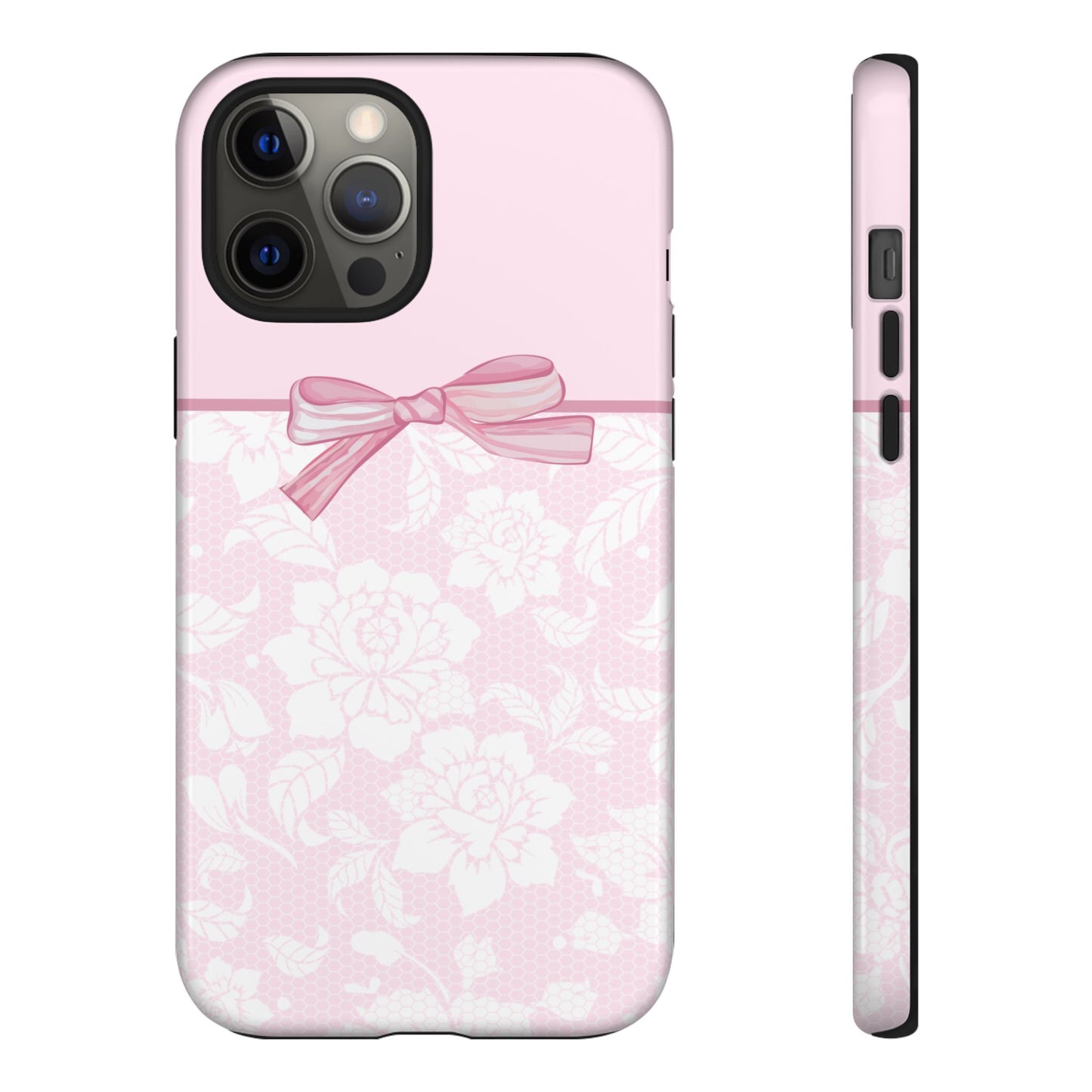 Floral Bow Pink Phone Case