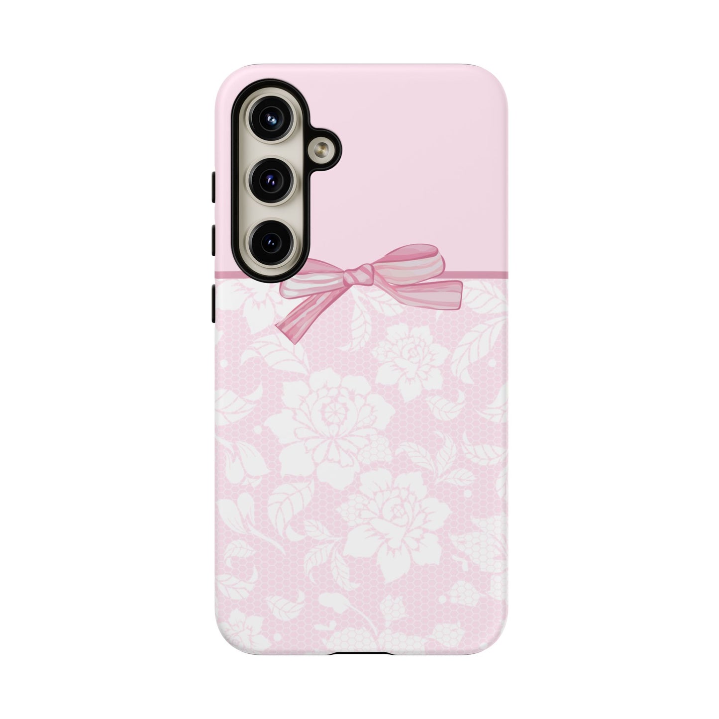 Floral Bow Pink Phone Case