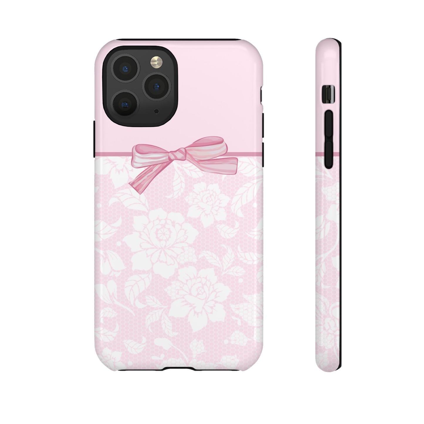 Floral Bow Pink Phone Case