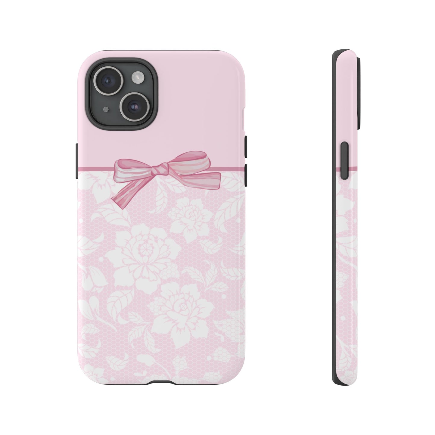 Floral Bow Pink Phone Case