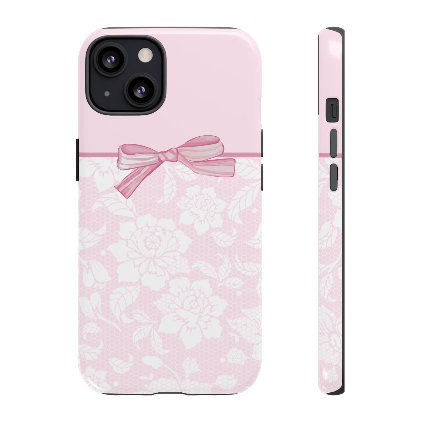 Floral Bow Pink Phone Case