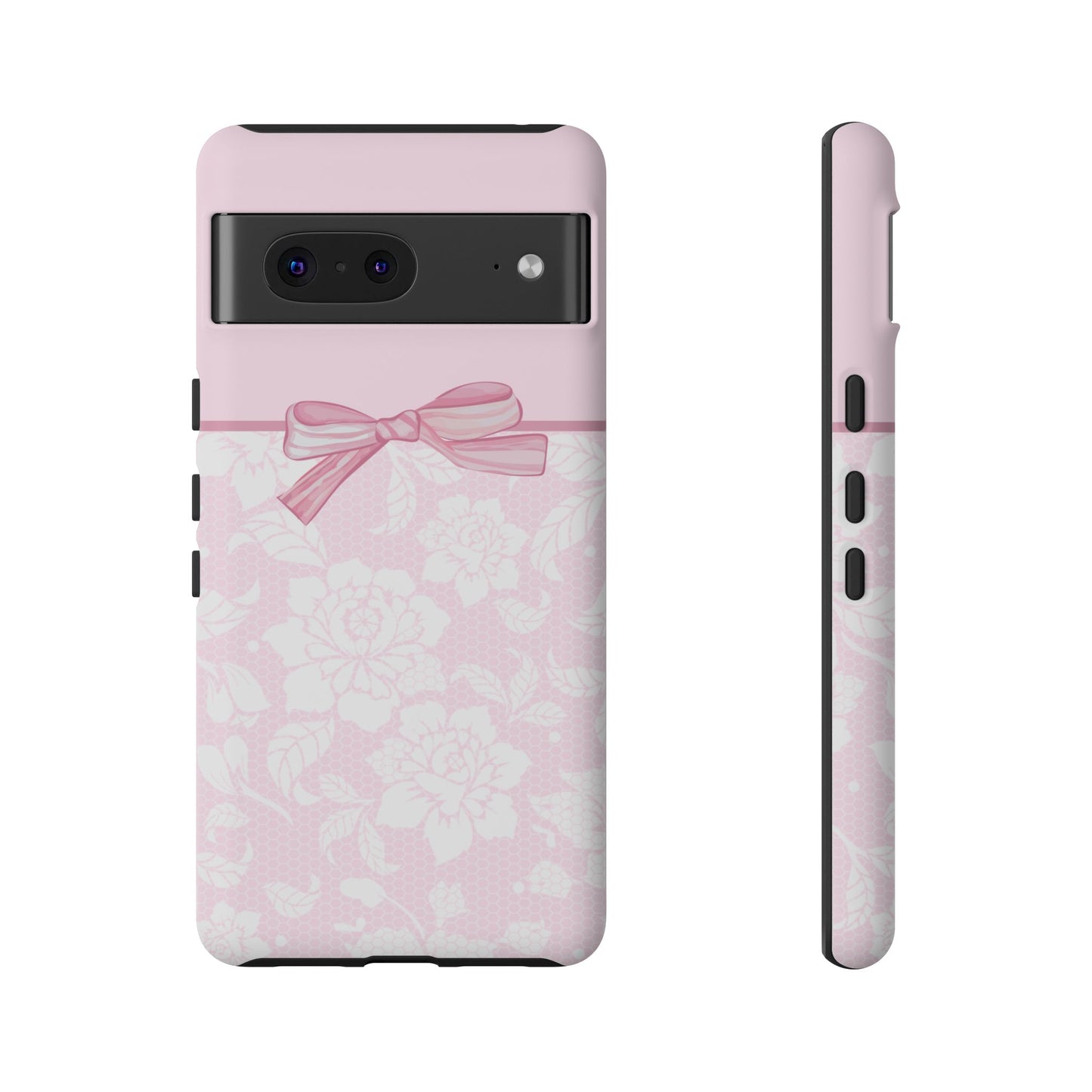 Floral Bow Pink Phone Case
