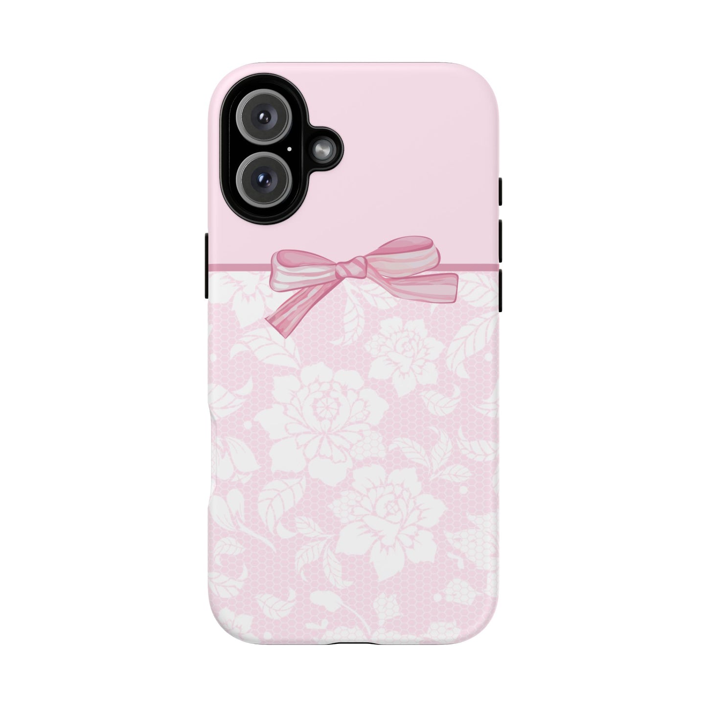 Floral Bow Pink Phone Case