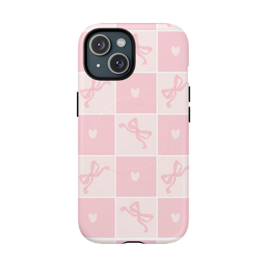 Pink Ribbon MagSafe iPhone Case