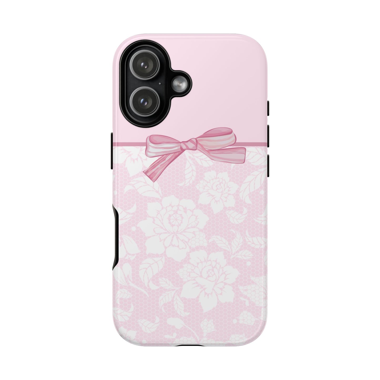 Floral Bow Pink Phone Case