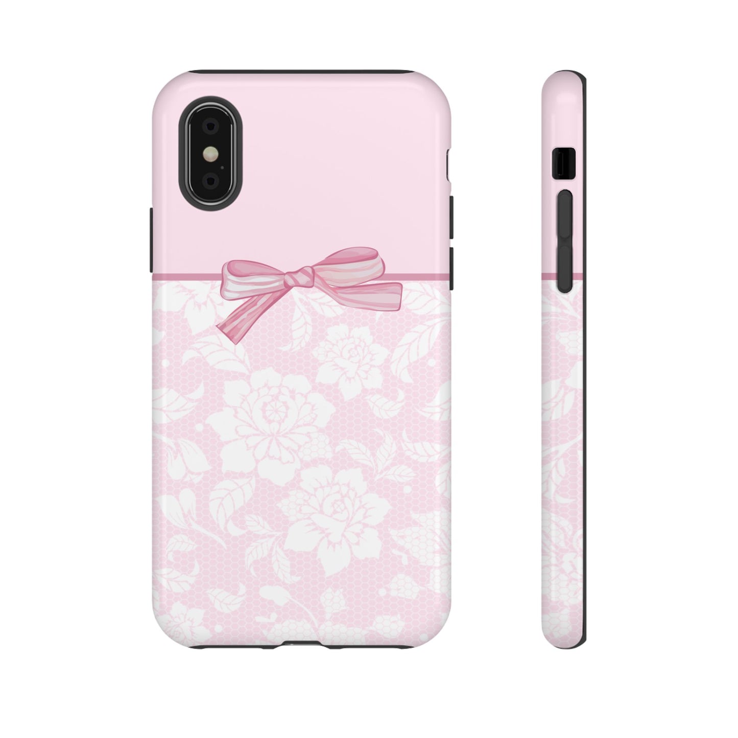 Floral Bow Pink Phone Case
