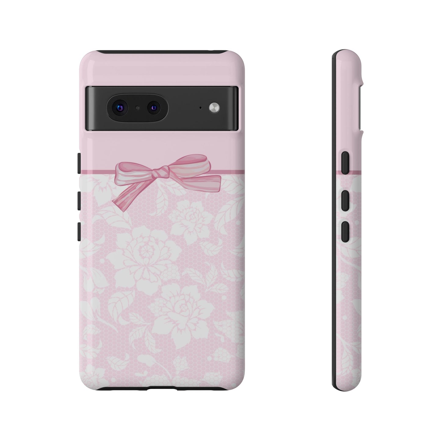 Floral Bow Pink Phone Case