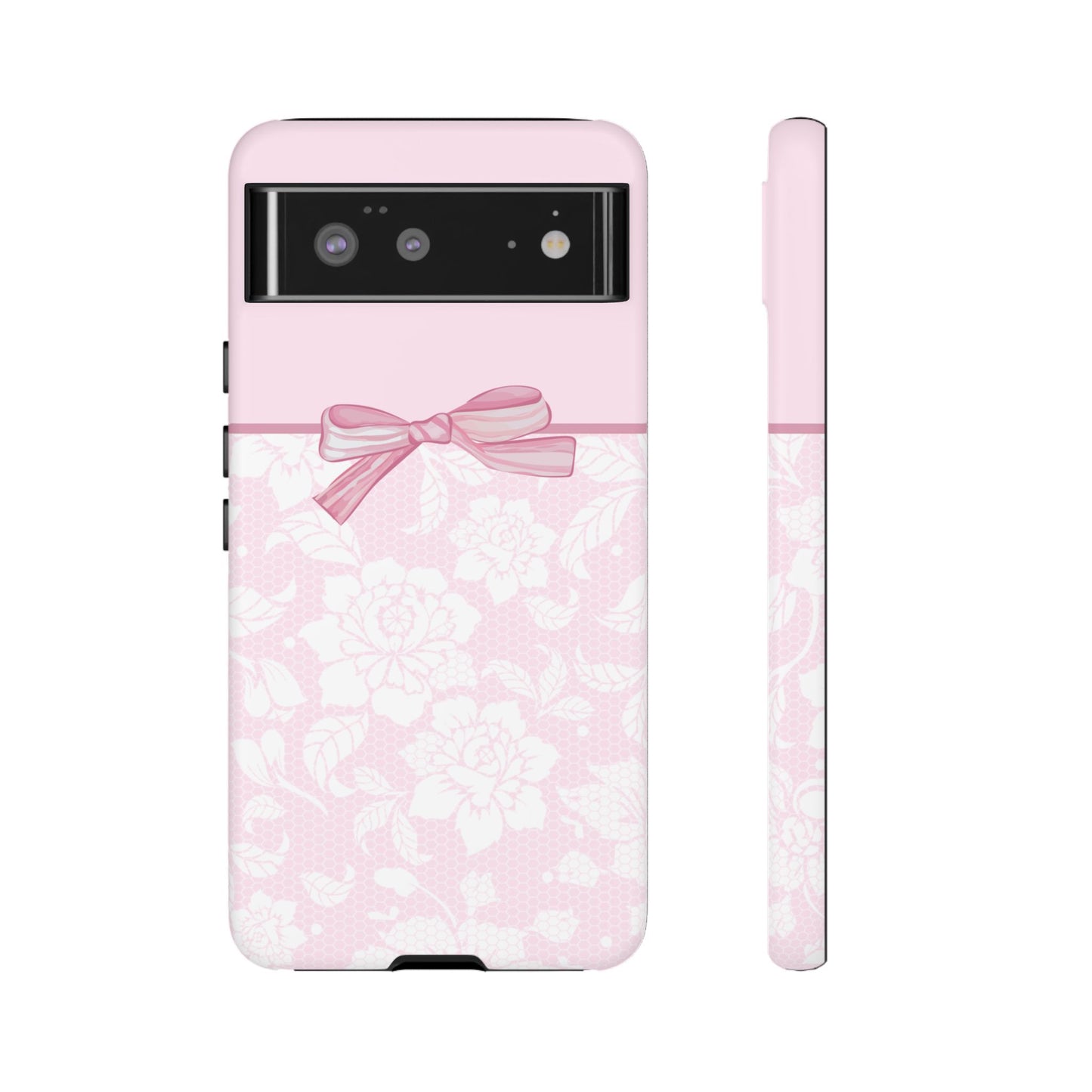 Floral Bow Pink Phone Case