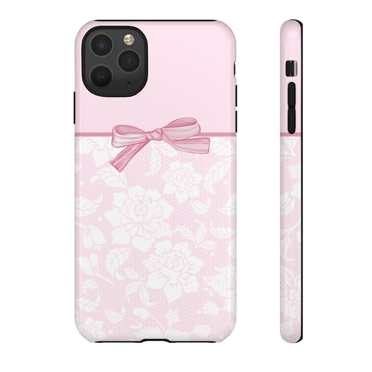 Floral Bow Pink Phone Case