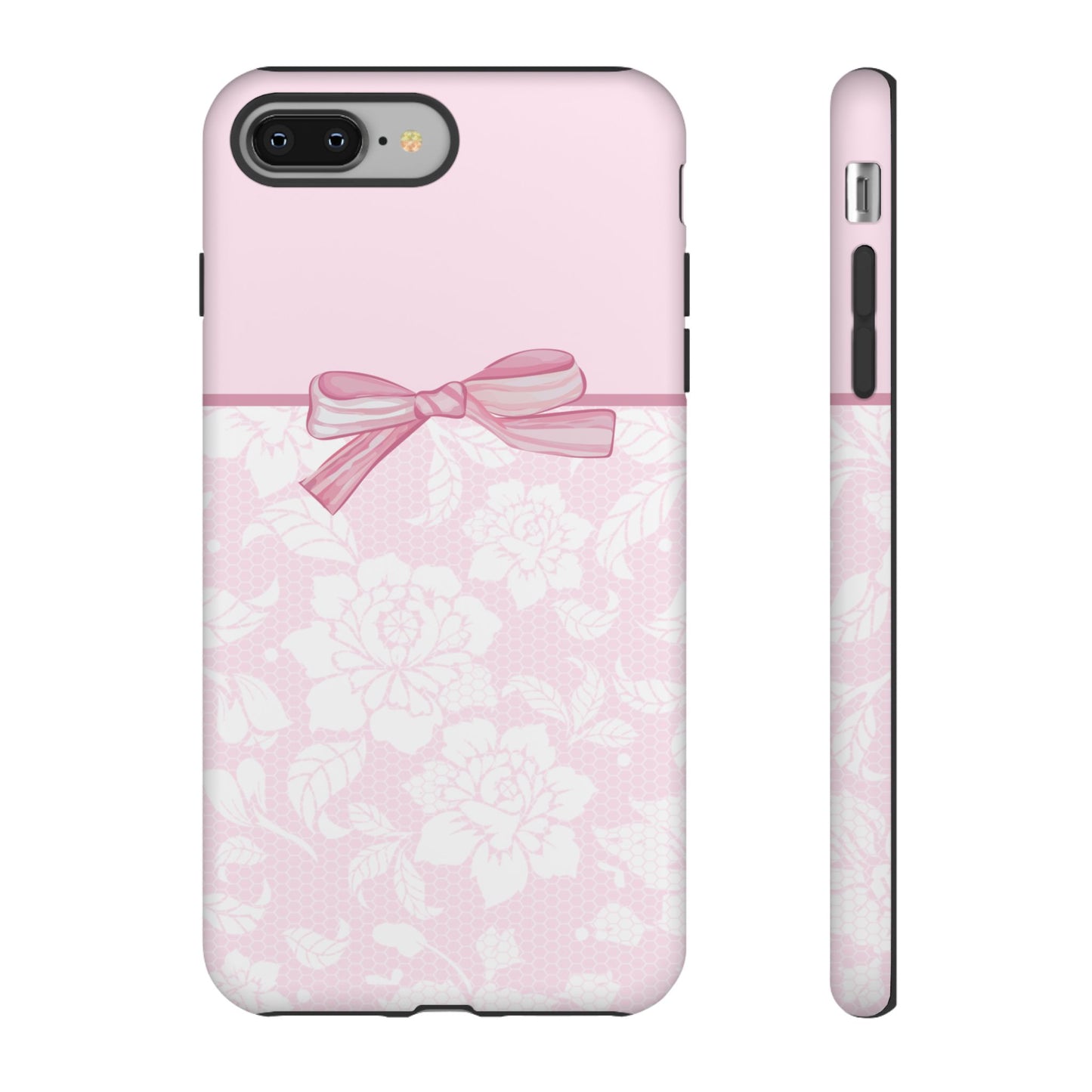 Floral Bow Pink Phone Case