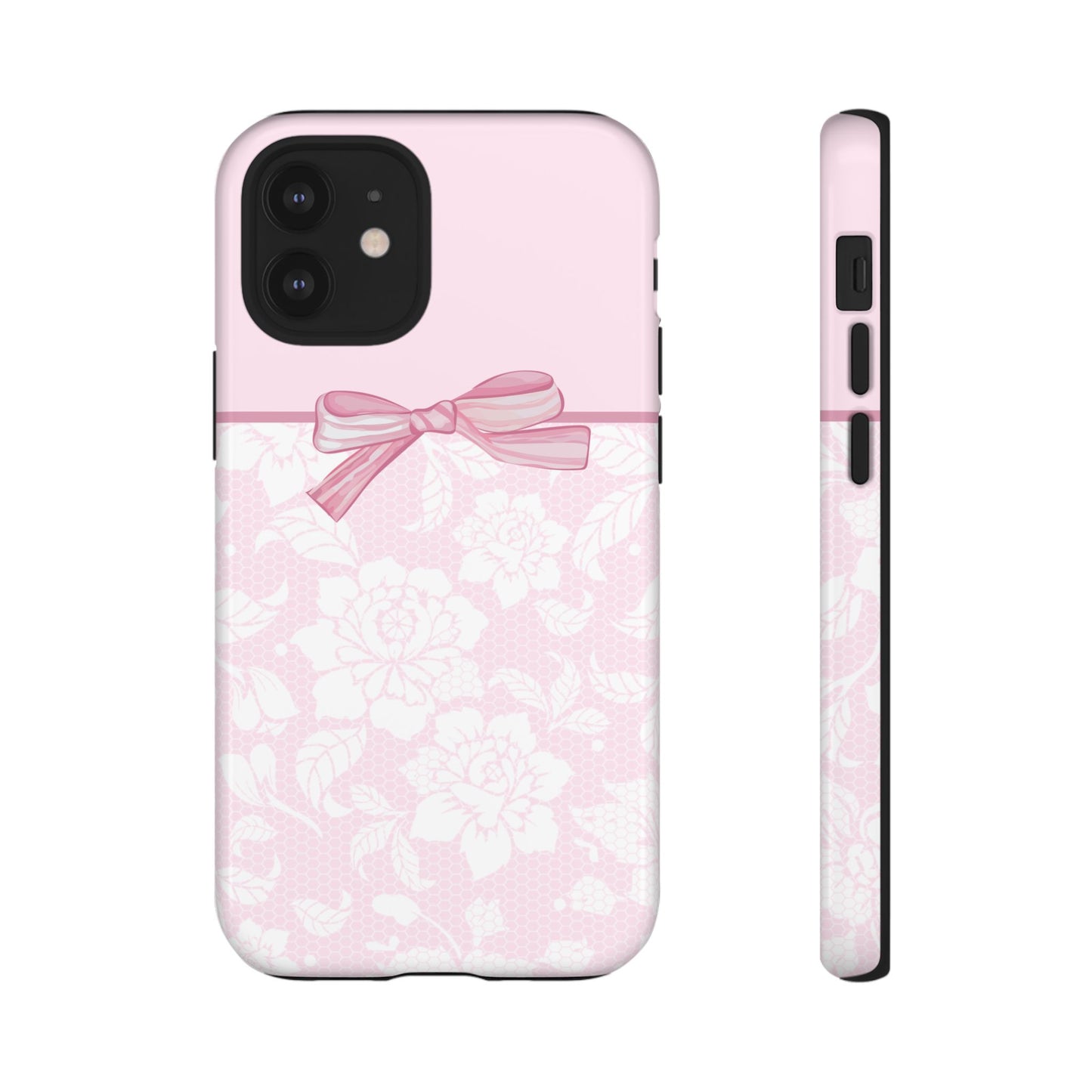 Floral Bow Pink Phone Case