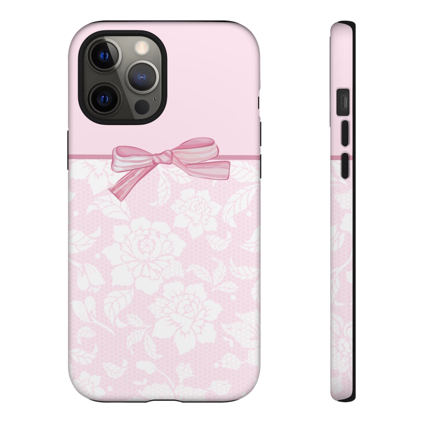 Floral Bow Pink Phone Case