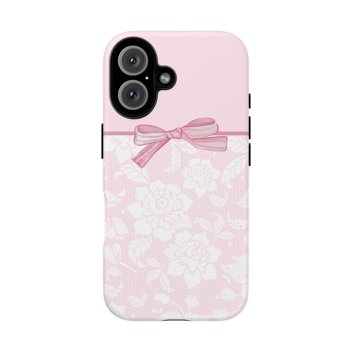 Floral Bow Pink Phone Case