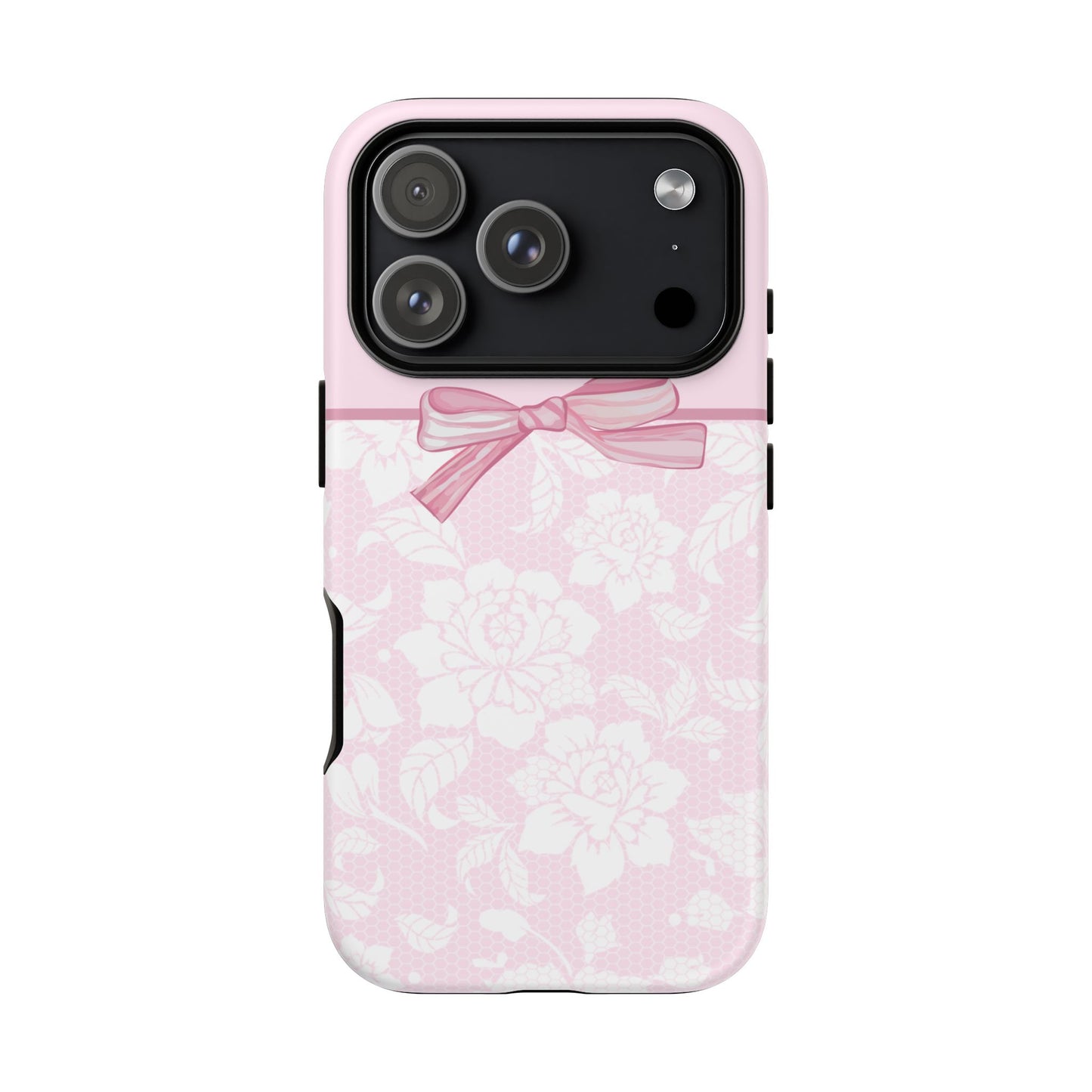 Floral Bow Pink Phone Case